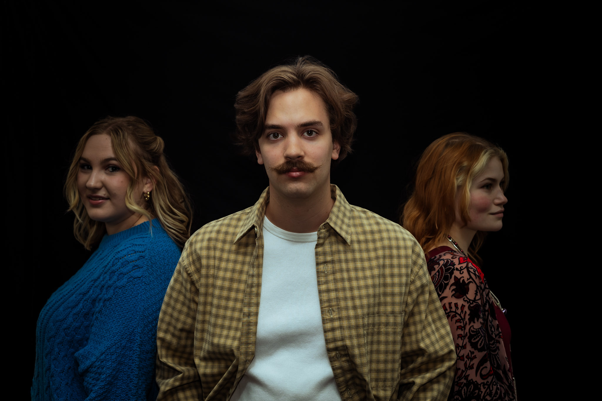 Emily Tatum, Charlie Miller, Maggie Goble